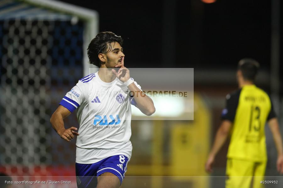 sport, action, Stadion am Schönbusch, SVA, SV Viktoria Aschaffenburg, Regionalliga Bayern, Fussball, DJK Vilzing, DJK, BFV, Aschaffenburg, 9. Spieltag, 19.09.2025 - Bild-ID: 2509952