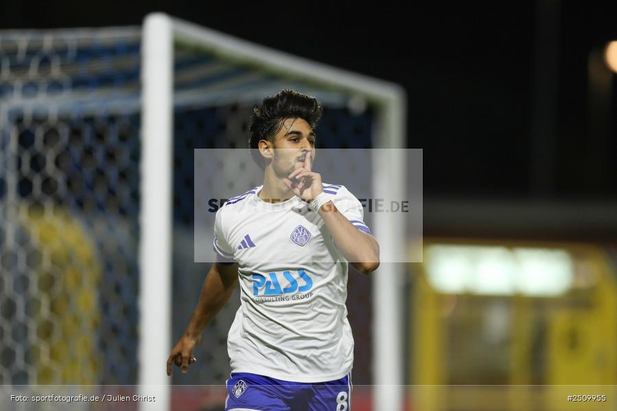 sport, action, Stadion am Schönbusch, SVA, SV Viktoria Aschaffenburg, Regionalliga Bayern, Fussball, DJK Vilzing, DJK, BFV, Aschaffenburg, 9. Spieltag, 19.09.2025 - Bild-ID: 2509955