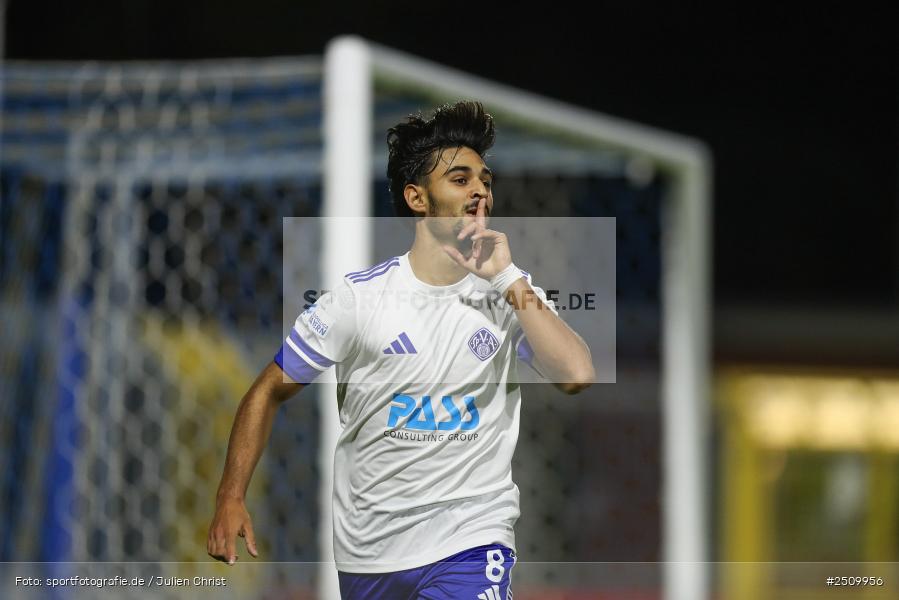 sport, action, Stadion am Schönbusch, SVA, SV Viktoria Aschaffenburg, Regionalliga Bayern, Fussball, DJK Vilzing, DJK, BFV, Aschaffenburg, 9. Spieltag, 19.09.2025 - Bild-ID: 2509956