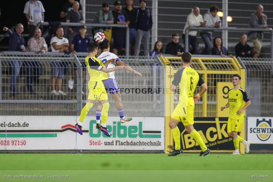 sport, action, Stadion am Schönbusch, SVA, SV Viktoria Aschaffenburg, Regionalliga Bayern, Fussball, DJK Vilzing, DJK, BFV, Aschaffenburg, 9. Spieltag, 19.09.2025 - Bild-ID: 2509961