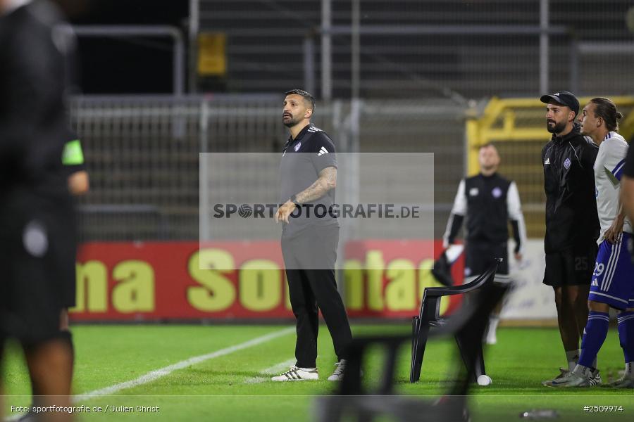 sport, action, Stadion am Schönbusch, SVA, SV Viktoria Aschaffenburg, Regionalliga Bayern, Fussball, DJK Vilzing, DJK, BFV, Aschaffenburg, 9. Spieltag, 19.09.2025 - Bild-ID: 2509974