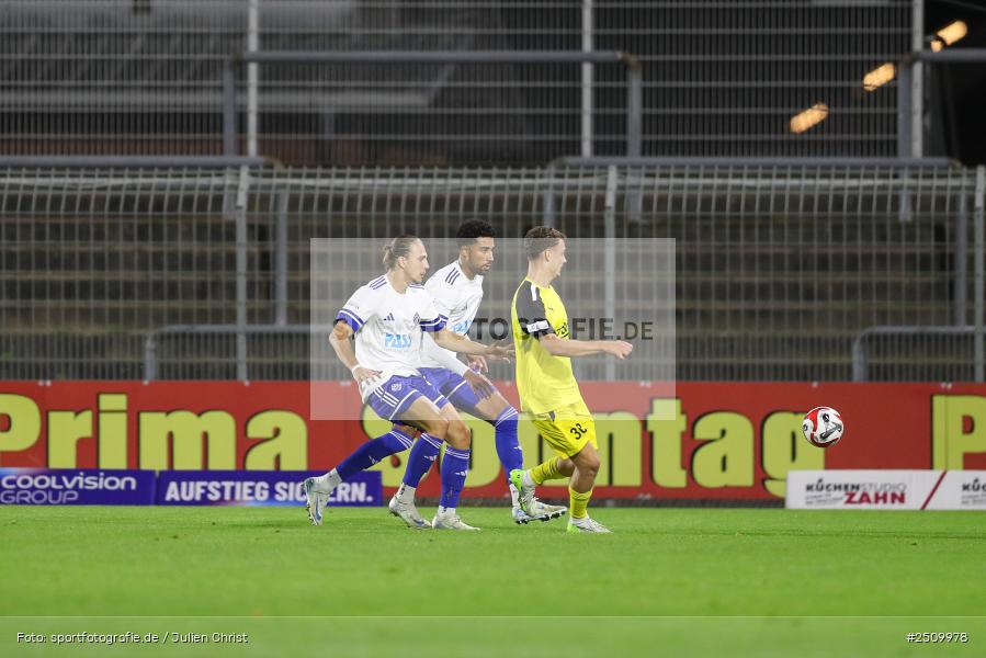 sport, action, Stadion am Schönbusch, SVA, SV Viktoria Aschaffenburg, Regionalliga Bayern, Fussball, DJK Vilzing, DJK, BFV, Aschaffenburg, 9. Spieltag, 19.09.2025 - Bild-ID: 2509978