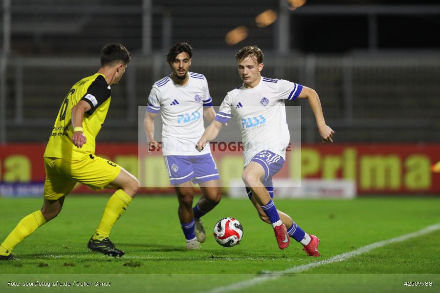 sport, action, Stadion am Schönbusch, SVA, SV Viktoria Aschaffenburg, Regionalliga Bayern, Fussball, DJK Vilzing, DJK, BFV, Aschaffenburg, 9. Spieltag, 19.09.2025 - Bild-ID: 2509988