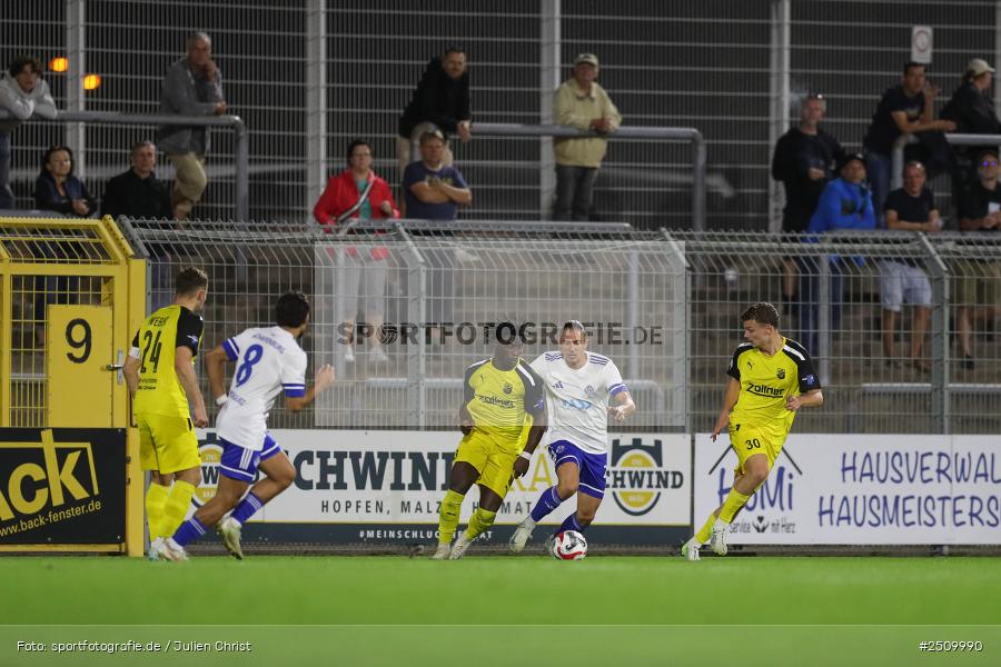 sport, action, Stadion am Schönbusch, SVA, SV Viktoria Aschaffenburg, Regionalliga Bayern, Fussball, DJK Vilzing, DJK, BFV, Aschaffenburg, 9. Spieltag, 19.09.2025 - Bild-ID: 2509990