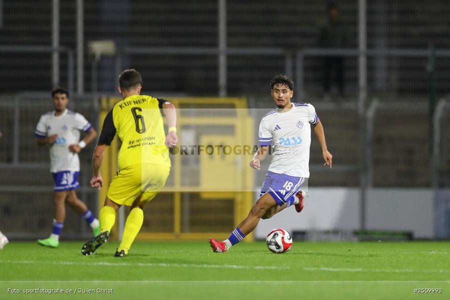 sport, action, Stadion am Schönbusch, SVA, SV Viktoria Aschaffenburg, Regionalliga Bayern, Fussball, DJK Vilzing, DJK, BFV, Aschaffenburg, 9. Spieltag, 19.09.2025 - Bild-ID: 2509992