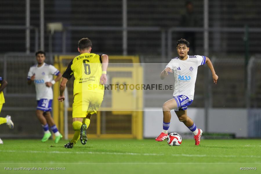 sport, action, Stadion am Schönbusch, SVA, SV Viktoria Aschaffenburg, Regionalliga Bayern, Fussball, DJK Vilzing, DJK, BFV, Aschaffenburg, 9. Spieltag, 19.09.2025 - Bild-ID: 2509993