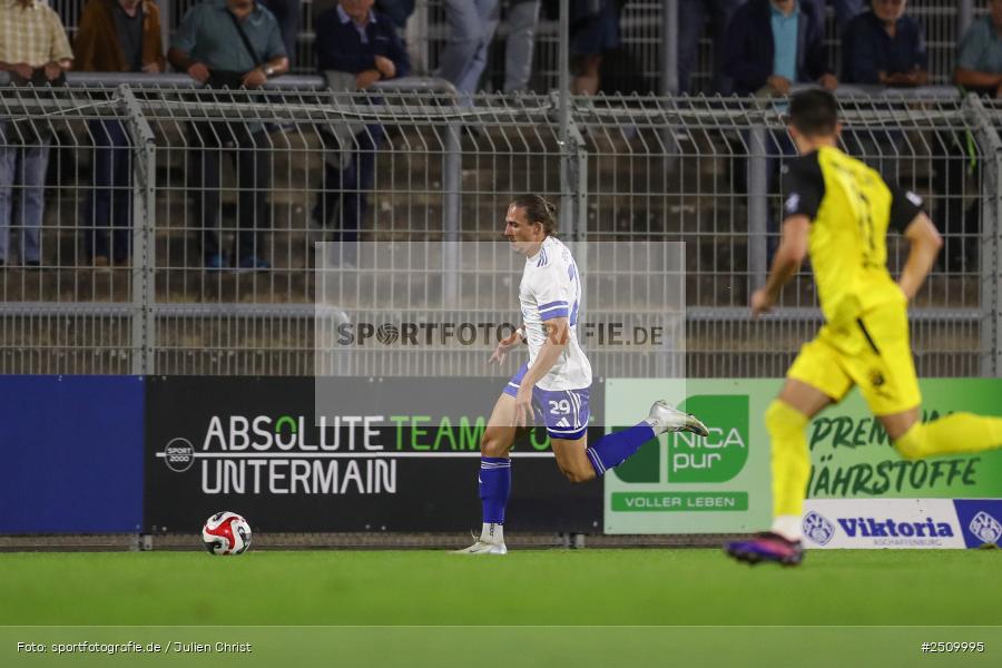 sport, action, Stadion am Schönbusch, SVA, SV Viktoria Aschaffenburg, Regionalliga Bayern, Fussball, DJK Vilzing, DJK, BFV, Aschaffenburg, 9. Spieltag, 19.09.2025 - Bild-ID: 2509995