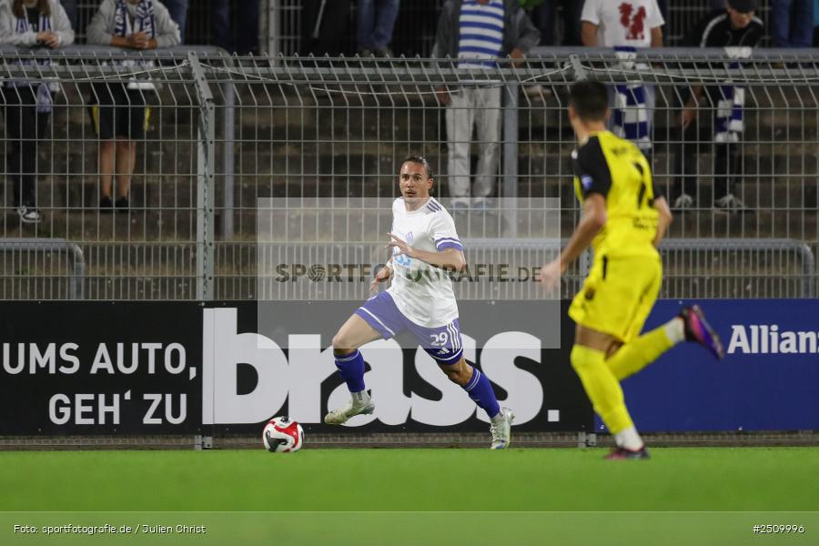 sport, action, Stadion am Schönbusch, SVA, SV Viktoria Aschaffenburg, Regionalliga Bayern, Fussball, DJK Vilzing, DJK, BFV, Aschaffenburg, 9. Spieltag, 19.09.2025 - Bild-ID: 2509996