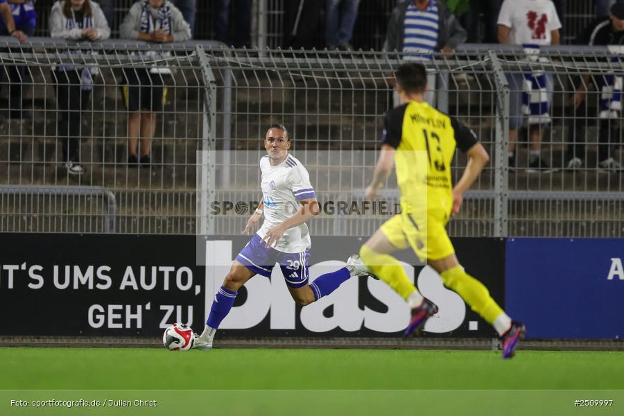 sport, action, Stadion am Schönbusch, SVA, SV Viktoria Aschaffenburg, Regionalliga Bayern, Fussball, DJK Vilzing, DJK, BFV, Aschaffenburg, 9. Spieltag, 19.09.2025 - Bild-ID: 2509997