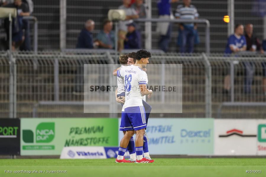 sport, action, Stadion am Schönbusch, SVA, SV Viktoria Aschaffenburg, Regionalliga Bayern, Fussball, DJK Vilzing, DJK, BFV, Aschaffenburg, 9. Spieltag, 19.09.2025 - Bild-ID: 2510012