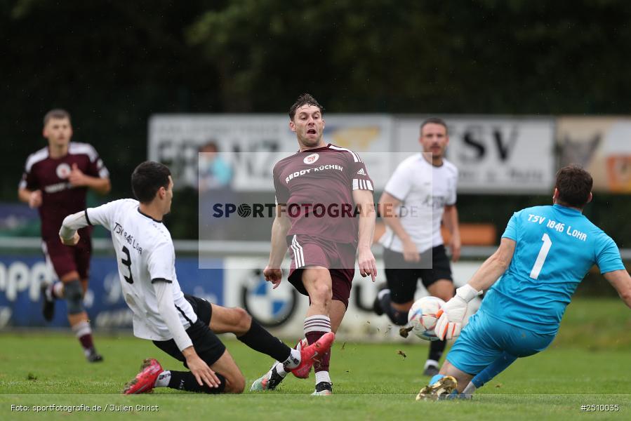 Sportgelände, Lohr am Main, 21.09.2025, sport, action, Fussball, BFV, 10. Spieltag, Bezirksliga Unterfranken West, TUS, TSV, TuS Röllbach, TSV Lohr - Bild-ID: 2510035