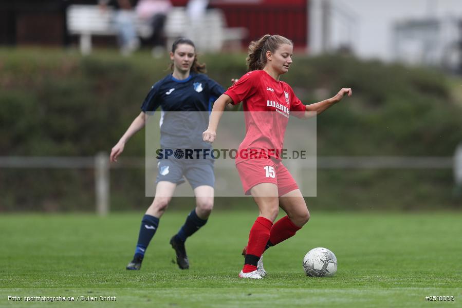 sport, badfv, action, Wertheim-Eichel, Verbandsliga Frauen, TSG Hoffenheim 3, TSG, Sportgelände, Fussball, FCWH, FC Wertheim-Eichel, 21.09.2025 - Bild-ID: 2510088