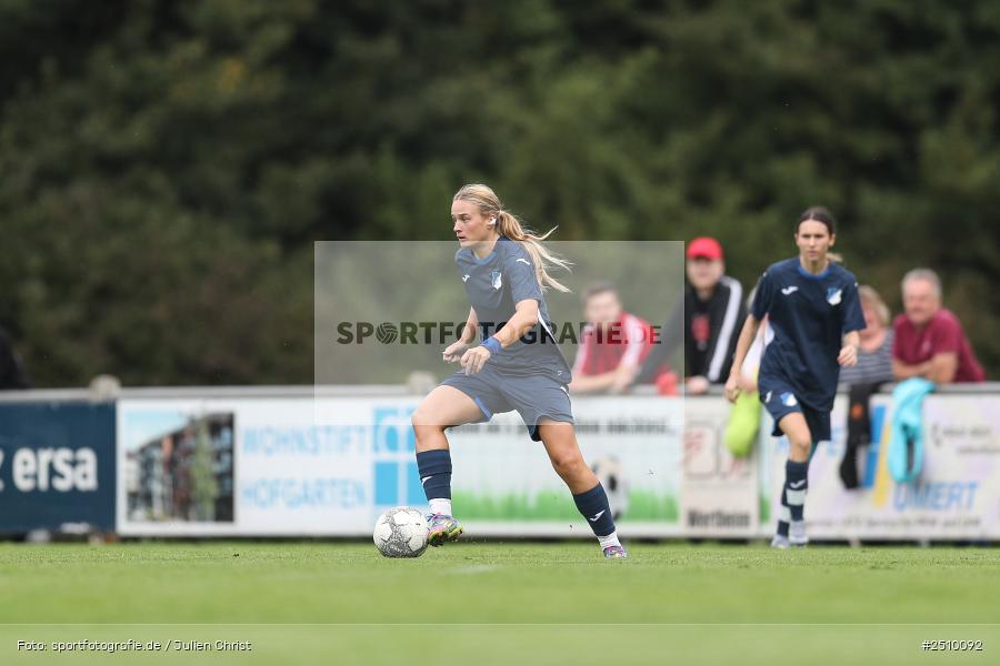 sport, badfv, action, Wertheim-Eichel, Verbandsliga Frauen, TSG Hoffenheim 3, TSG, Sportgelände, Fussball, FCWH, FC Wertheim-Eichel, 21.09.2025 - Bild-ID: 2510092