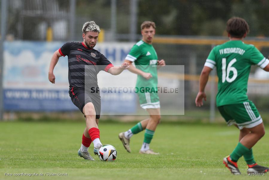 Sportgelände, Karlstadt, 21.09.2025, sport, action, Fussball, BFV, 10. Spieltag, Kreisliga Würzburg Gr. 2, SG Burgsinn, FV Karlstadt - Bild-ID: 2510273