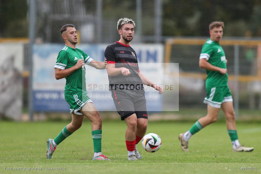 Sportgelände, Karlstadt, 21.09.2025, sport, action, Fussball, BFV, 10. Spieltag, Kreisliga Würzburg Gr. 2, SG Burgsinn, FV Karlstadt - Bild-ID: 2510275