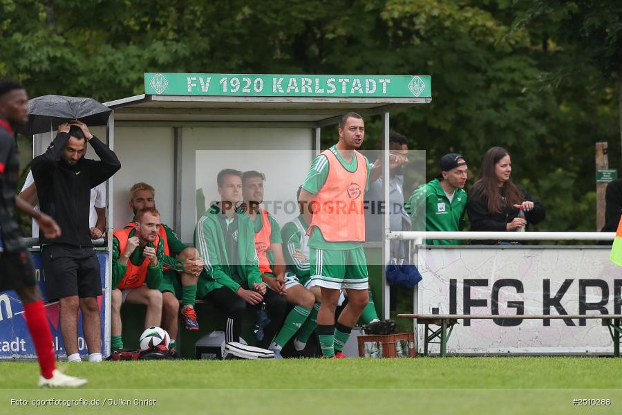 Sportgelände, Karlstadt, 21.09.2025, sport, action, Fussball, BFV, 10. Spieltag, Kreisliga Würzburg Gr. 2, SG Burgsinn, FV Karlstadt - Bild-ID: 2510288