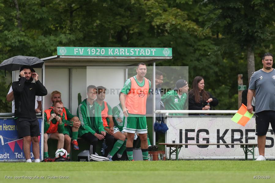 Sportgelände, Karlstadt, 21.09.2025, sport, action, Fussball, BFV, 10. Spieltag, Kreisliga Würzburg Gr. 2, SG Burgsinn, FV Karlstadt - Bild-ID: 2510289