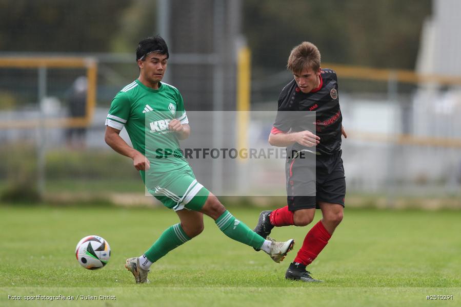 Sportgelände, Karlstadt, 21.09.2025, sport, action, Fussball, BFV, 10. Spieltag, Kreisliga Würzburg Gr. 2, SG Burgsinn, FV Karlstadt - Bild-ID: 2510291