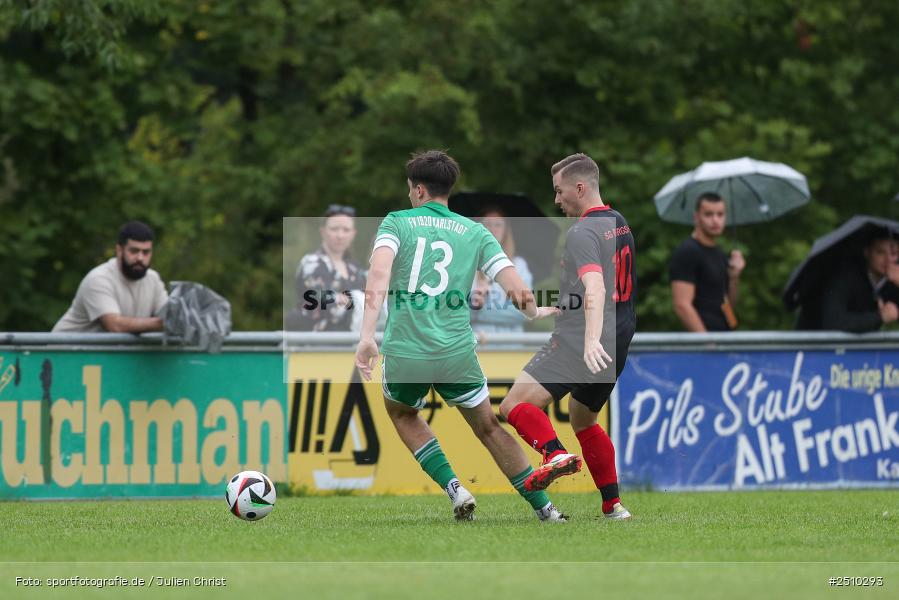 Sportgelände, Karlstadt, 21.09.2025, sport, action, Fussball, BFV, 10. Spieltag, Kreisliga Würzburg Gr. 2, SG Burgsinn, FV Karlstadt - Bild-ID: 2510293