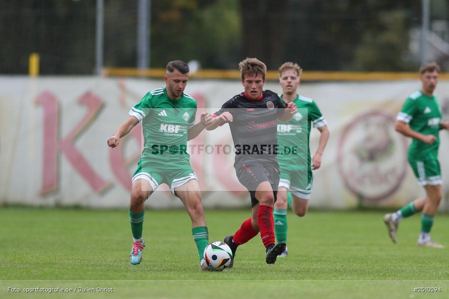 Sportgelände, Karlstadt, 21.09.2025, sport, action, Fussball, BFV, 10. Spieltag, Kreisliga Würzburg Gr. 2, SG Burgsinn, FV Karlstadt - Bild-ID: 2510294