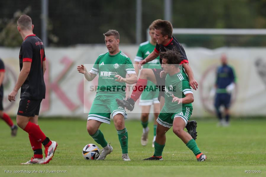 Sportgelände, Karlstadt, 21.09.2025, sport, action, Fussball, BFV, 10. Spieltag, Kreisliga Würzburg Gr. 2, SG Burgsinn, FV Karlstadt - Bild-ID: 2510303