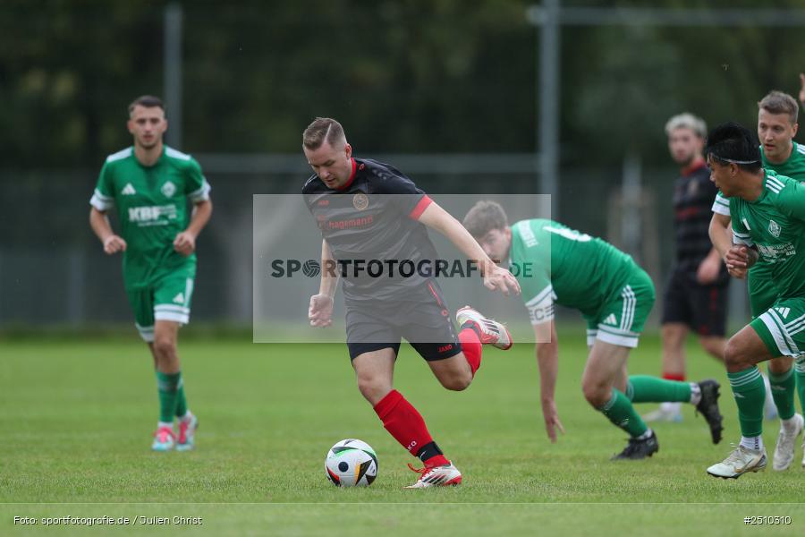 Sportgelände, Karlstadt, 21.09.2025, sport, action, Fussball, BFV, 10. Spieltag, Kreisliga Würzburg Gr. 2, SG Burgsinn, FV Karlstadt - Bild-ID: 2510310