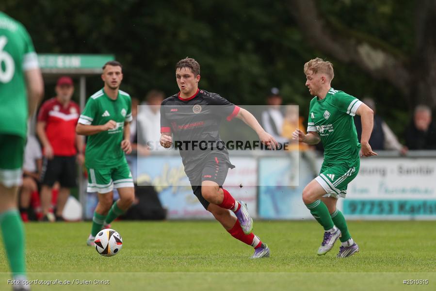 Sportgelände, Karlstadt, 21.09.2025, sport, action, Fussball, BFV, 10. Spieltag, Kreisliga Würzburg Gr. 2, SG Burgsinn, FV Karlstadt - Bild-ID: 2510315