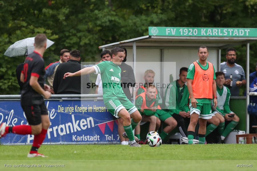 Sportgelände, Karlstadt, 21.09.2025, sport, action, Fussball, BFV, 10. Spieltag, Kreisliga Würzburg Gr. 2, SG Burgsinn, FV Karlstadt - Bild-ID: 2510345