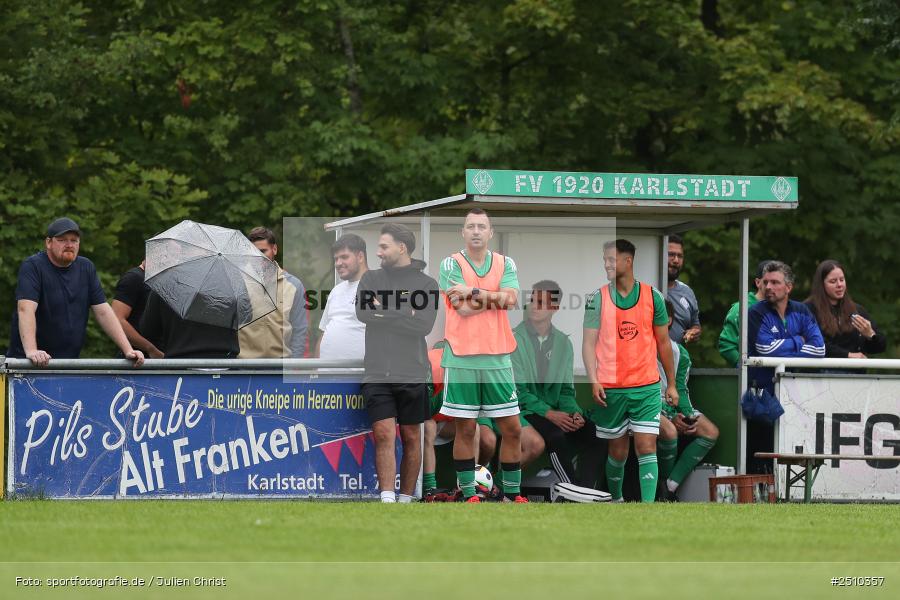 Sportgelände, Karlstadt, 21.09.2025, sport, action, Fussball, BFV, 10. Spieltag, Kreisliga Würzburg Gr. 2, SG Burgsinn, FV Karlstadt - Bild-ID: 2510357
