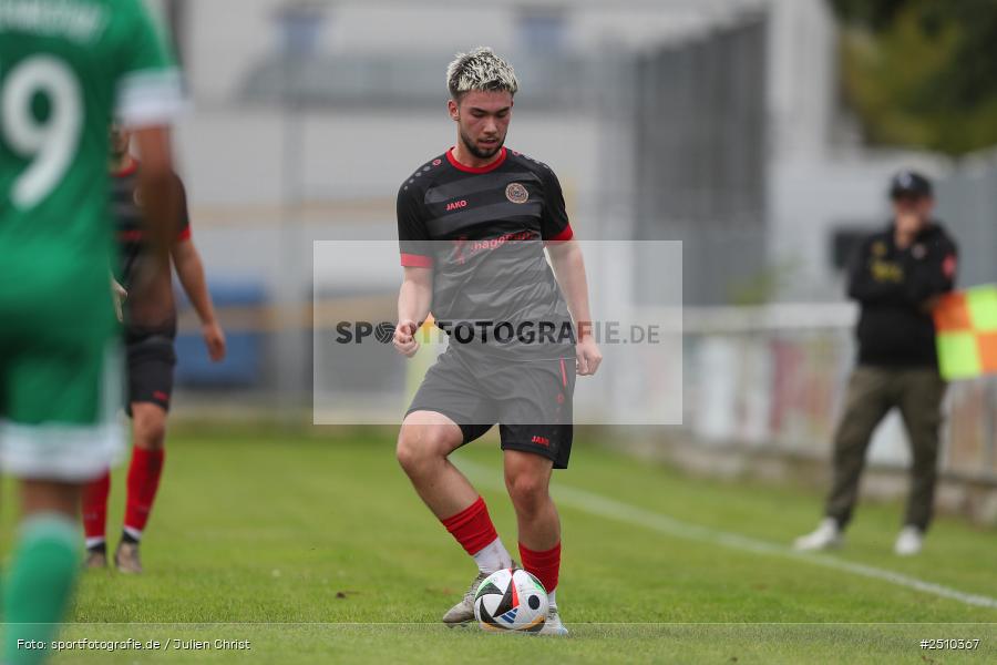 Sportgelände, Karlstadt, 21.09.2025, sport, action, Fussball, BFV, 10. Spieltag, Kreisliga Würzburg Gr. 2, SG Burgsinn, FV Karlstadt - Bild-ID: 2510367