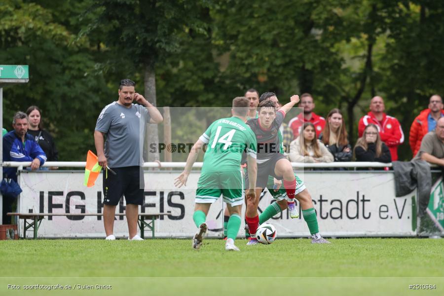 Sportgelände, Karlstadt, 21.09.2025, sport, action, Fussball, BFV, 10. Spieltag, Kreisliga Würzburg Gr. 2, SG Burgsinn, FV Karlstadt - Bild-ID: 2510384