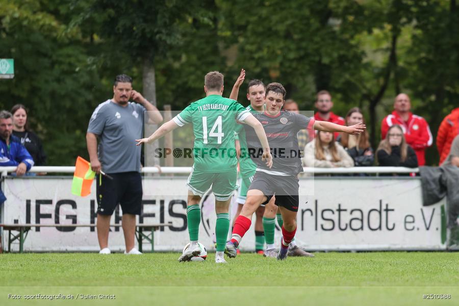 Sportgelände, Karlstadt, 21.09.2025, sport, action, Fussball, BFV, 10. Spieltag, Kreisliga Würzburg Gr. 2, SG Burgsinn, FV Karlstadt - Bild-ID: 2510388