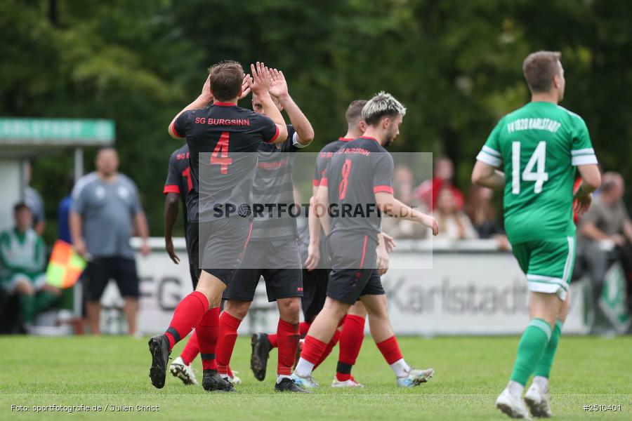 Sportgelände, Karlstadt, 21.09.2025, sport, action, Fussball, BFV, 10. Spieltag, Kreisliga Würzburg Gr. 2, SG Burgsinn, FV Karlstadt - Bild-ID: 2510401
