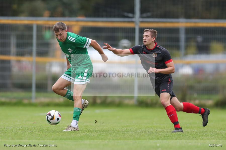 Sportgelände, Karlstadt, 21.09.2025, sport, action, Fussball, BFV, 10. Spieltag, Kreisliga Würzburg Gr. 2, SG Burgsinn, FV Karlstadt - Bild-ID: 2510412