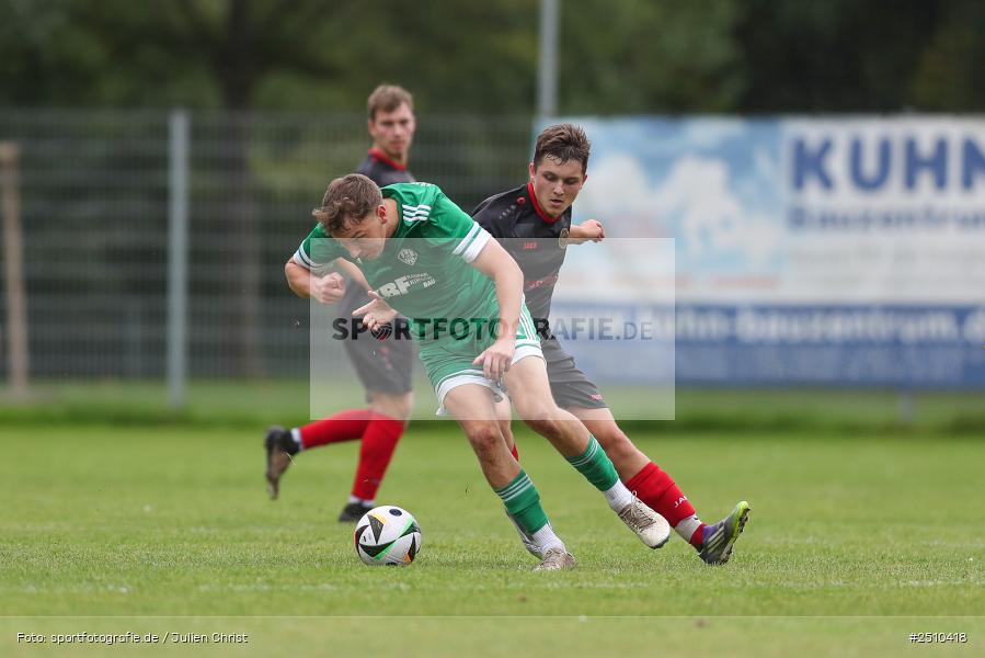 Sportgelände, Karlstadt, 21.09.2025, sport, action, Fussball, BFV, 10. Spieltag, Kreisliga Würzburg Gr. 2, SG Burgsinn, FV Karlstadt - Bild-ID: 2510418