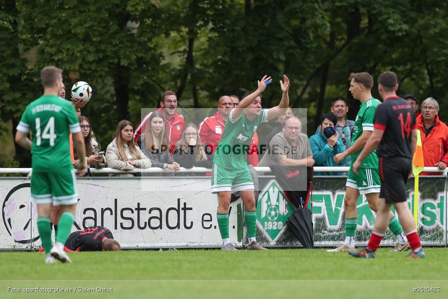 Sportgelände, Karlstadt, 21.09.2025, sport, action, Fussball, BFV, 10. Spieltag, Kreisliga Würzburg Gr. 2, SG Burgsinn, FV Karlstadt - Bild-ID: 2510423