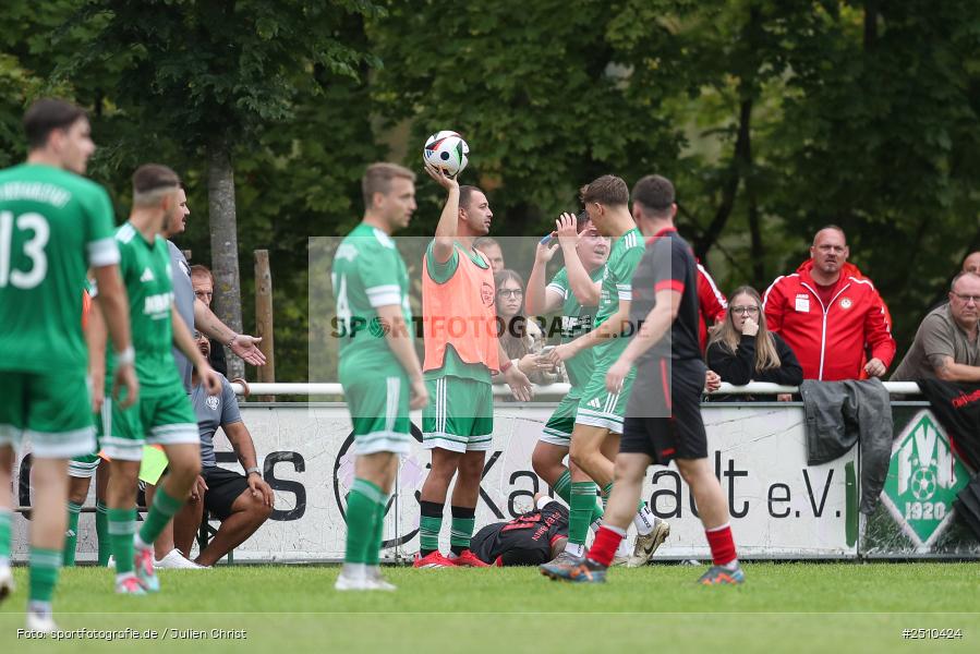 Sportgelände, Karlstadt, 21.09.2025, sport, action, Fussball, BFV, 10. Spieltag, Kreisliga Würzburg Gr. 2, SG Burgsinn, FV Karlstadt - Bild-ID: 2510424