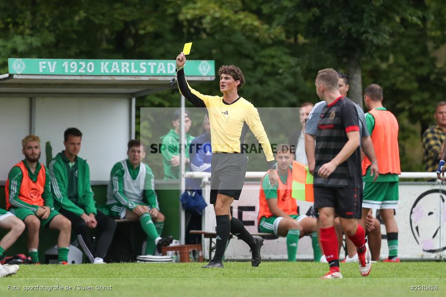 Sportgelände, Karlstadt, 21.09.2025, sport, action, Fussball, BFV, 10. Spieltag, Kreisliga Würzburg Gr. 2, SG Burgsinn, FV Karlstadt - Bild-ID: 2510428