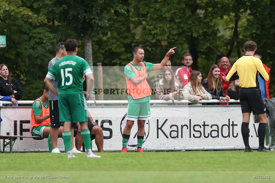 Sportgelände, Karlstadt, 21.09.2025, sport, action, Fussball, BFV, 10. Spieltag, Kreisliga Würzburg Gr. 2, SG Burgsinn, FV Karlstadt - Bild-ID: 2510432