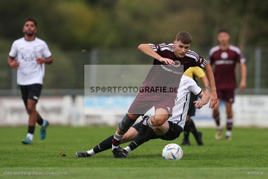 sport, action, TuS Röllbach, TUS, TSV Lohr, TSV, Sportgelände, Lohr am Main, Fussball, Bezirksliga Unterfranken West, BFV, 21.09.2025, 10. Spieltag - Bild-ID: 2510510