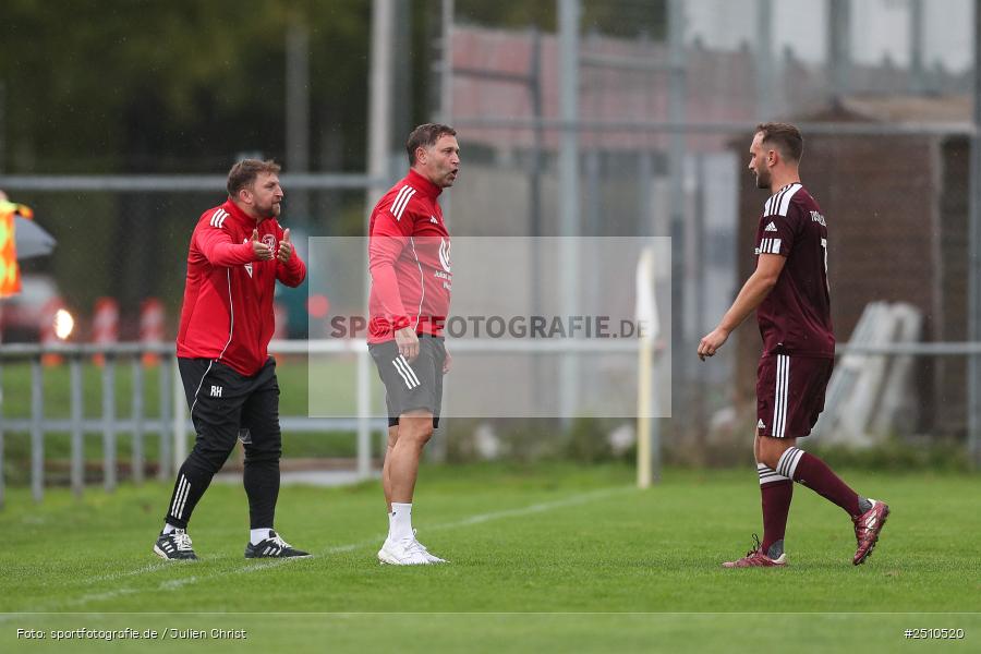 sport, action, TuS Röllbach, TUS, TSV Lohr, TSV, Sportgelände, Lohr am Main, Fussball, Bezirksliga Unterfranken West, BFV, 21.09.2025, 10. Spieltag - Bild-ID: 2510520