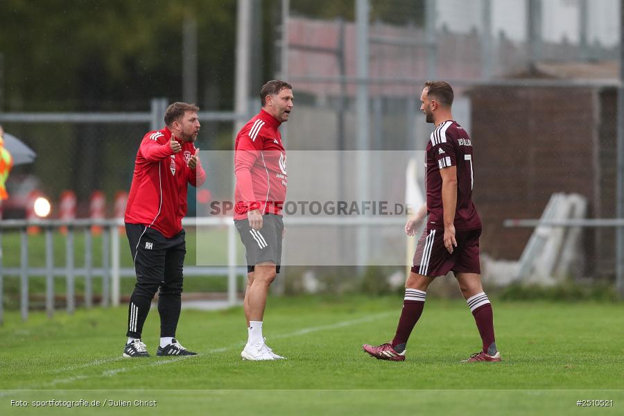 sport, action, TuS Röllbach, TUS, TSV Lohr, TSV, Sportgelände, Lohr am Main, Fussball, Bezirksliga Unterfranken West, BFV, 21.09.2025, 10. Spieltag - Bild-ID: 2510521