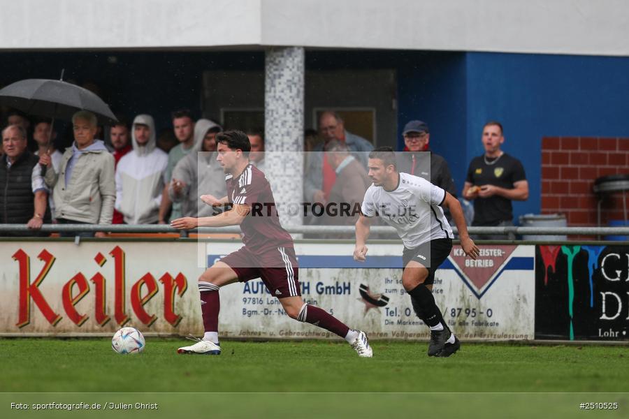 sport, action, TuS Röllbach, TUS, TSV Lohr, TSV, Sportgelände, Lohr am Main, Fussball, Bezirksliga Unterfranken West, BFV, 21.09.2025, 10. Spieltag - Bild-ID: 2510525
