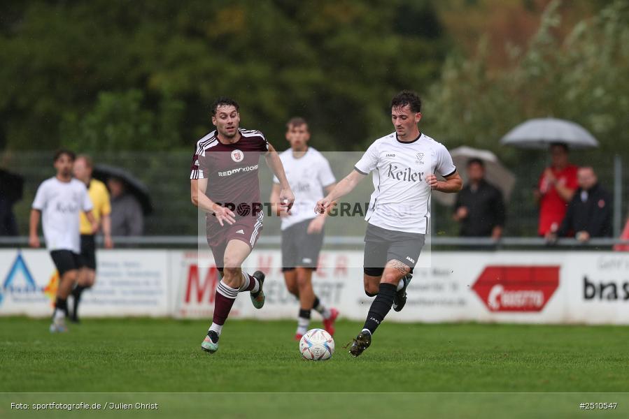 sport, action, TuS Röllbach, TUS, TSV Lohr, TSV, Sportgelände, Lohr am Main, Fussball, Bezirksliga Unterfranken West, BFV, 21.09.2025, 10. Spieltag - Bild-ID: 2510547