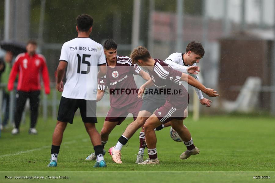 sport, action, TuS Röllbach, TUS, TSV Lohr, TSV, Sportgelände, Lohr am Main, Fussball, Bezirksliga Unterfranken West, BFV, 21.09.2025, 10. Spieltag - Bild-ID: 2510554
