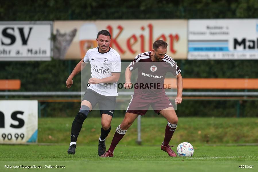sport, action, TuS Röllbach, TUS, TSV Lohr, TSV, Sportgelände, Lohr am Main, Fussball, Bezirksliga Unterfranken West, BFV, 21.09.2025, 10. Spieltag - Bild-ID: 2510621