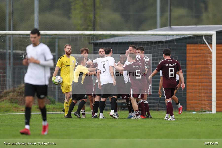 sport, action, TuS Röllbach, TUS, TSV Lohr, TSV, Sportgelände, Lohr am Main, Fussball, Bezirksliga Unterfranken West, BFV, 21.09.2025, 10. Spieltag - Bild-ID: 2510645