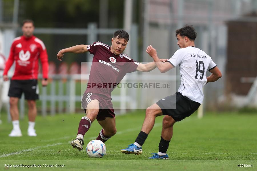 sport, action, TuS Röllbach, TUS, TSV Lohr, TSV, Sportgelände, Lohr am Main, Fussball, Bezirksliga Unterfranken West, BFV, 21.09.2025, 10. Spieltag - Bild-ID: 2510661
