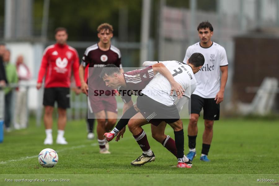 sport, action, TuS Röllbach, TUS, TSV Lohr, TSV, Sportgelände, Lohr am Main, Fussball, Bezirksliga Unterfranken West, BFV, 21.09.2025, 10. Spieltag - Bild-ID: 2510666