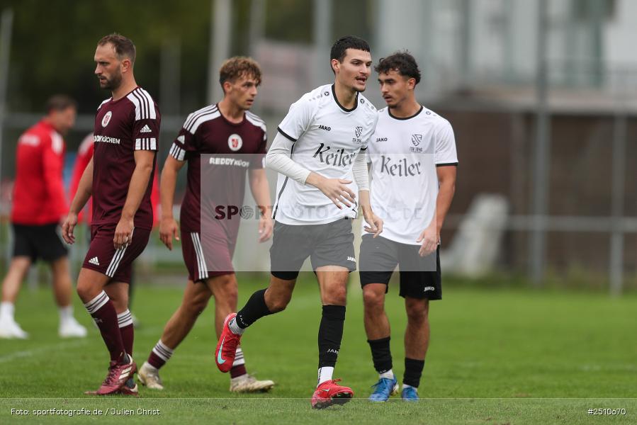 sport, action, TuS Röllbach, TUS, TSV Lohr, TSV, Sportgelände, Lohr am Main, Fussball, Bezirksliga Unterfranken West, BFV, 21.09.2025, 10. Spieltag - Bild-ID: 2510670